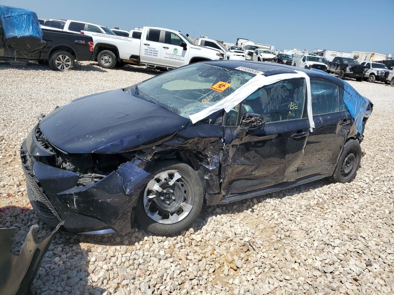 2020 Toyota Corolla Le zu verkaufen in Taylor, TX - All Over