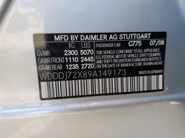 2009 MERCEDES-BENZ CLS 550