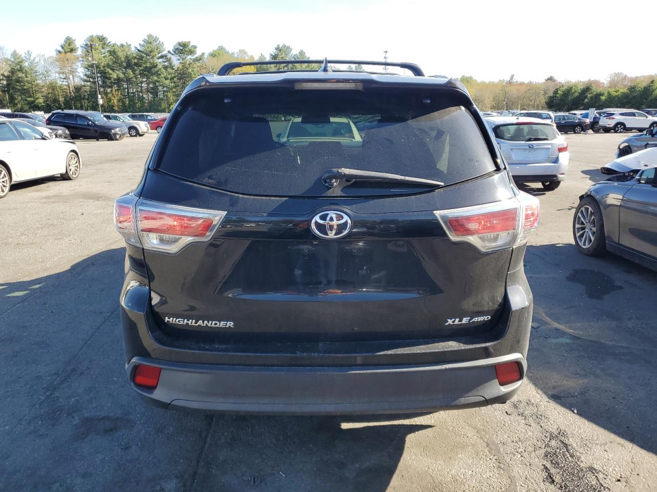 2016 Toyota Highlander Xle VIN: 5TDJKRFH6GS263505 Lot: 55239025