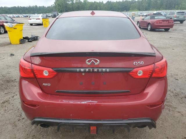 Sedans INFINITI Q50 2016 Czerwony