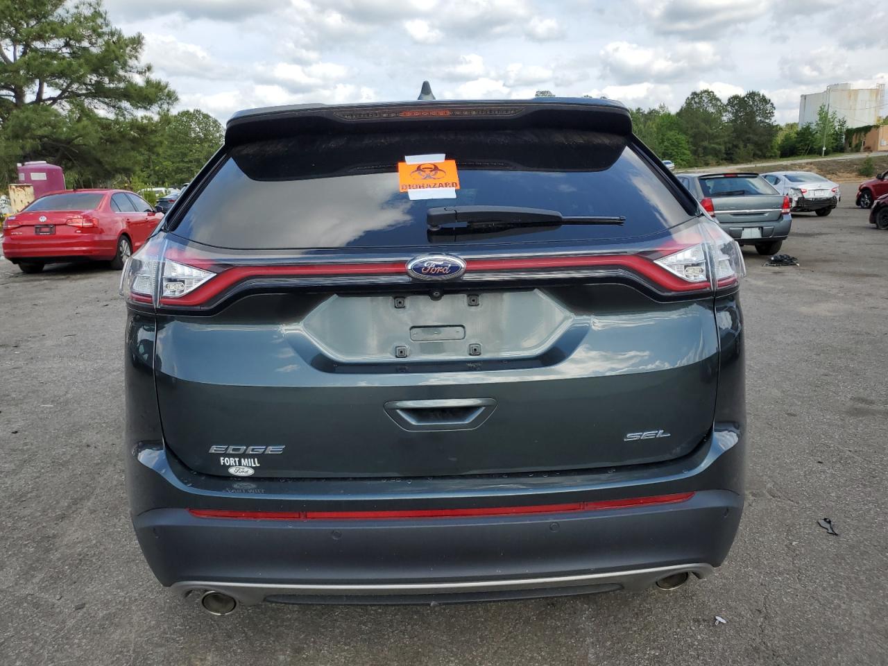 2015 Ford Edge Sel VIN: 2FMTK3J89FBB58613 Lot: 54758945