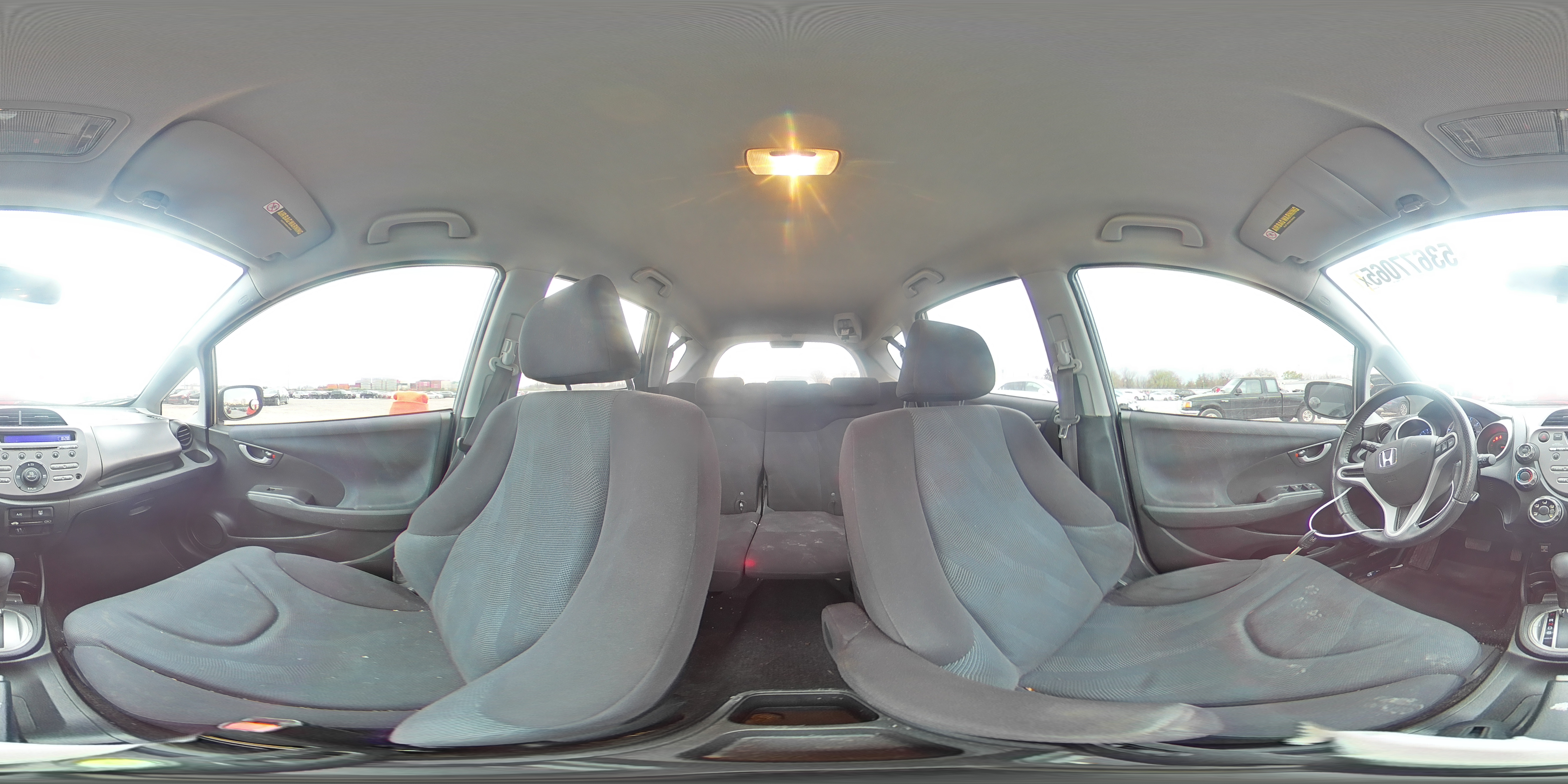 2010 Honda Fit Sport VIN: JHMGE8H40AS023997 Lot: 53677065