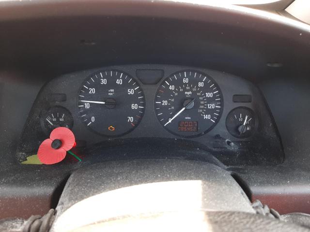 2004 VAUXHALL ZAFIRA LIF