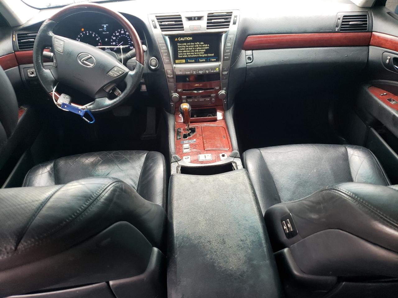 2007 Lexus Ls 460 VIN: JTHBL46F675035124 Lot: 54334835