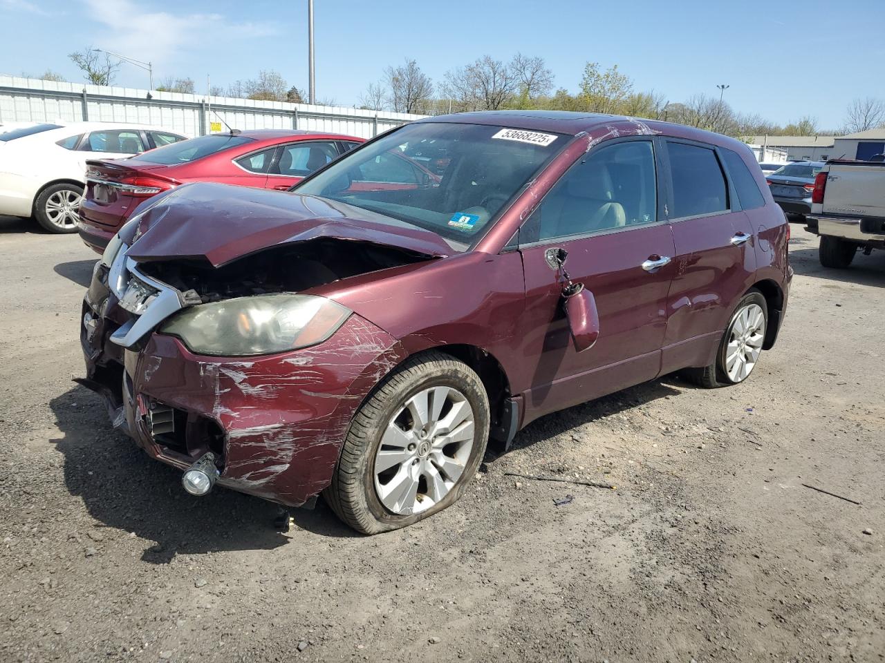 2010 Acura Rdx Technology للبيع في Glassboro، NJ - Front End