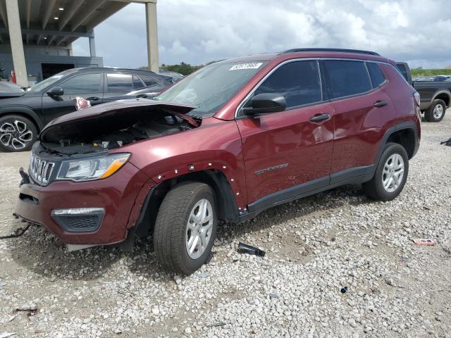  JEEP COMPASS 2021 Burgundy