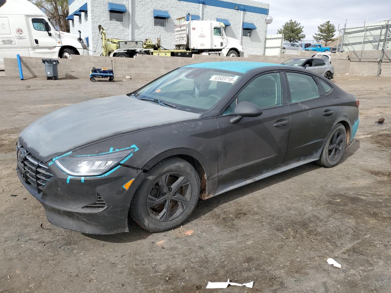2020 Hyundai Sonata Se на продаже в Albuquerque, NM - Rear End