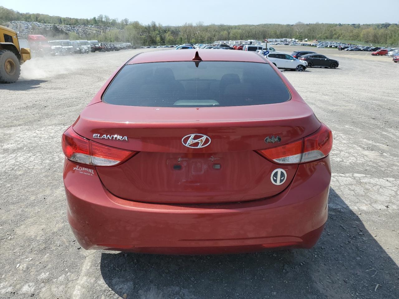 2012 Hyundai Elantra Gls VIN: KMHDH4AE2CU297535 Lot: 54853055