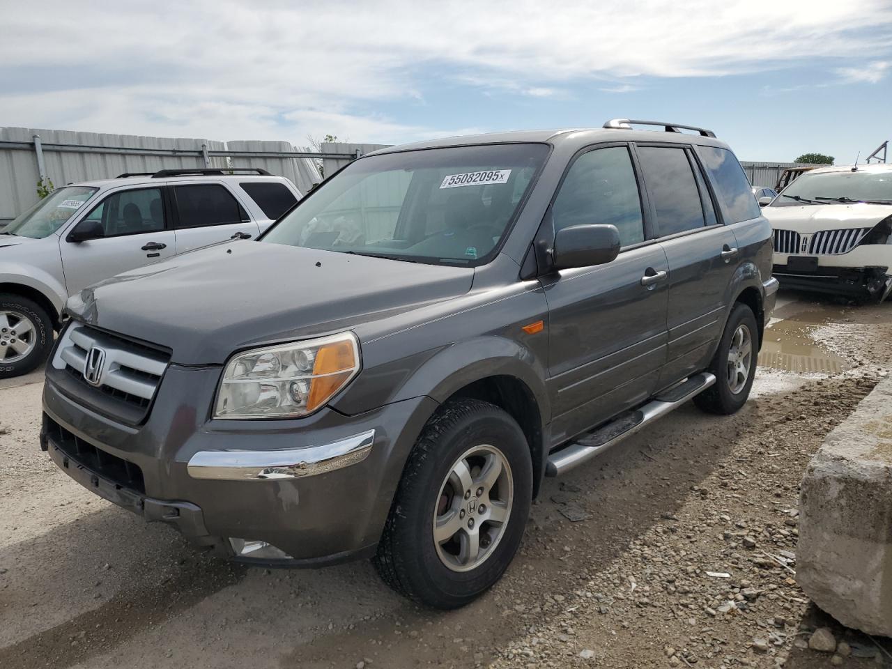 2007 Honda Pilot Ex zu verkaufen in Kansas City, KS - Front End