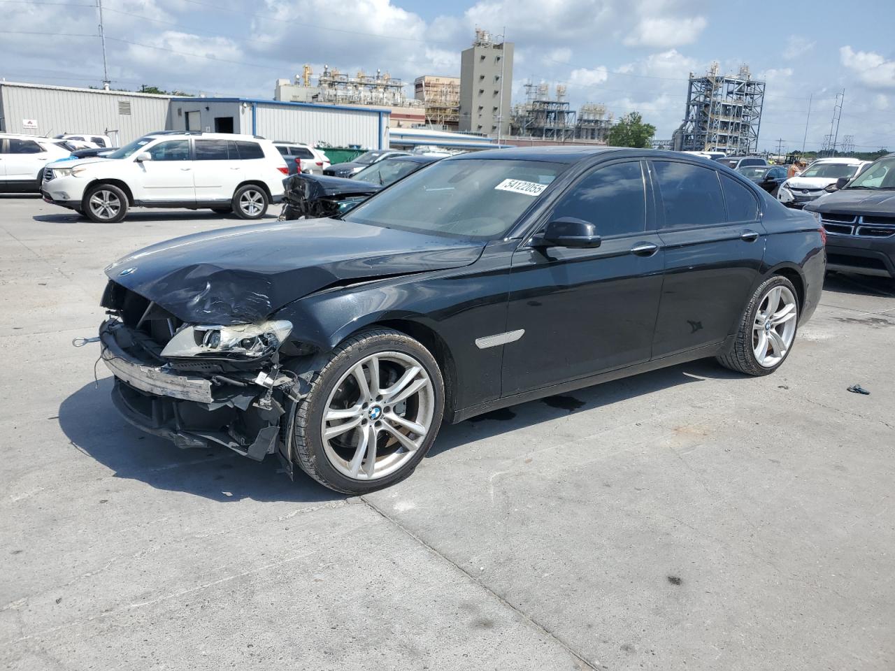 2014 Bmw 740 I продається в New Orleans, LA - Front End