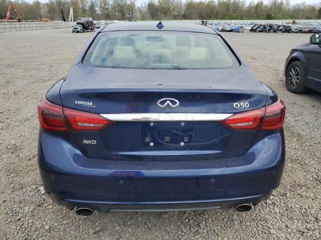  INFINITI Q50 2022 Синій