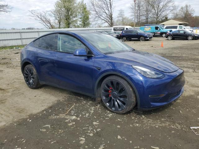  TESLA MODEL Y 2022 Granatowy