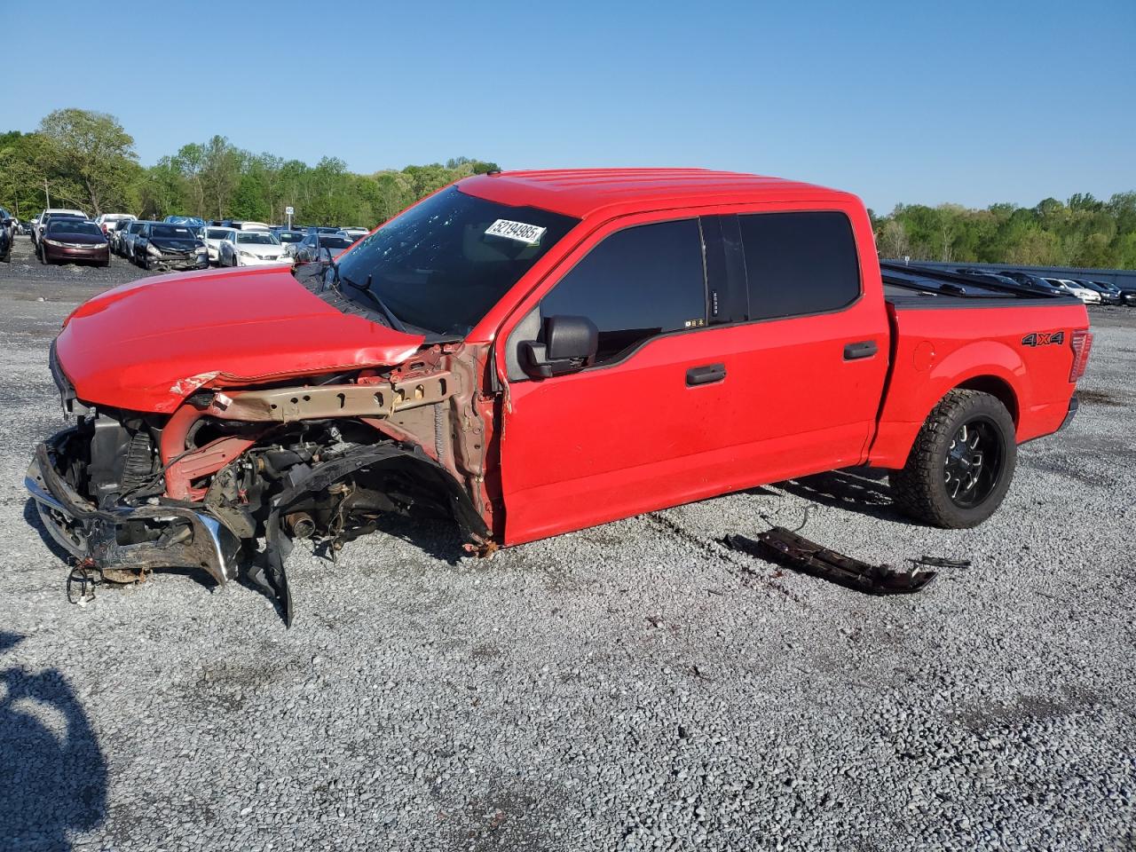 2018 Ford F150 Supercrew იყიდება Gastonia-ში, NC - All Over