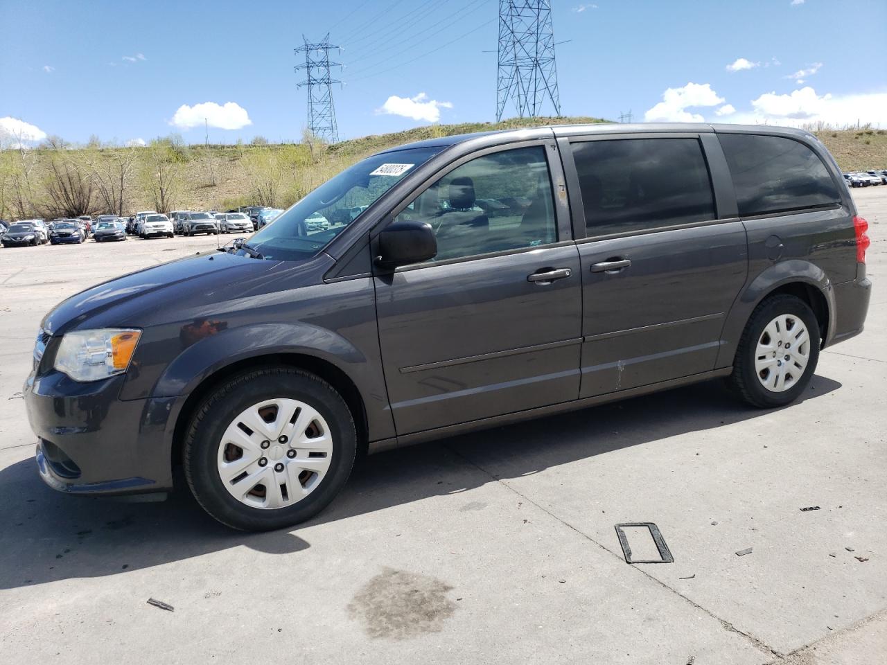 2016 Dodge Grand Caravan Se zu verkaufen in Littleton, CO - Rear End