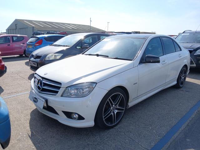 2010 MERCEDES BENZ C250 BLUEF for sale at Copart NEWBURY