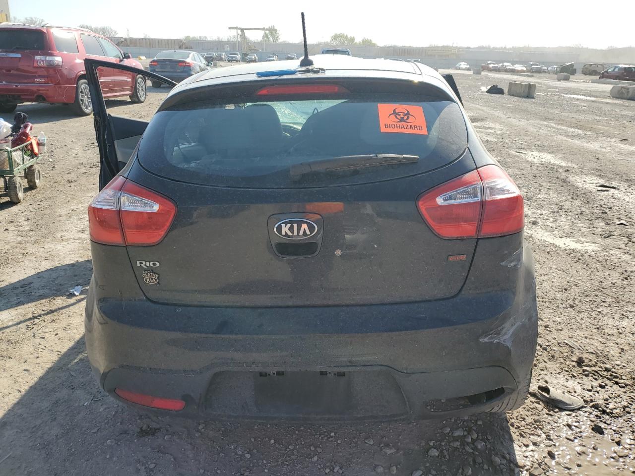2013 Kia Rio Lx VIN: KNADM5A33D6170168 Lot: 52145095