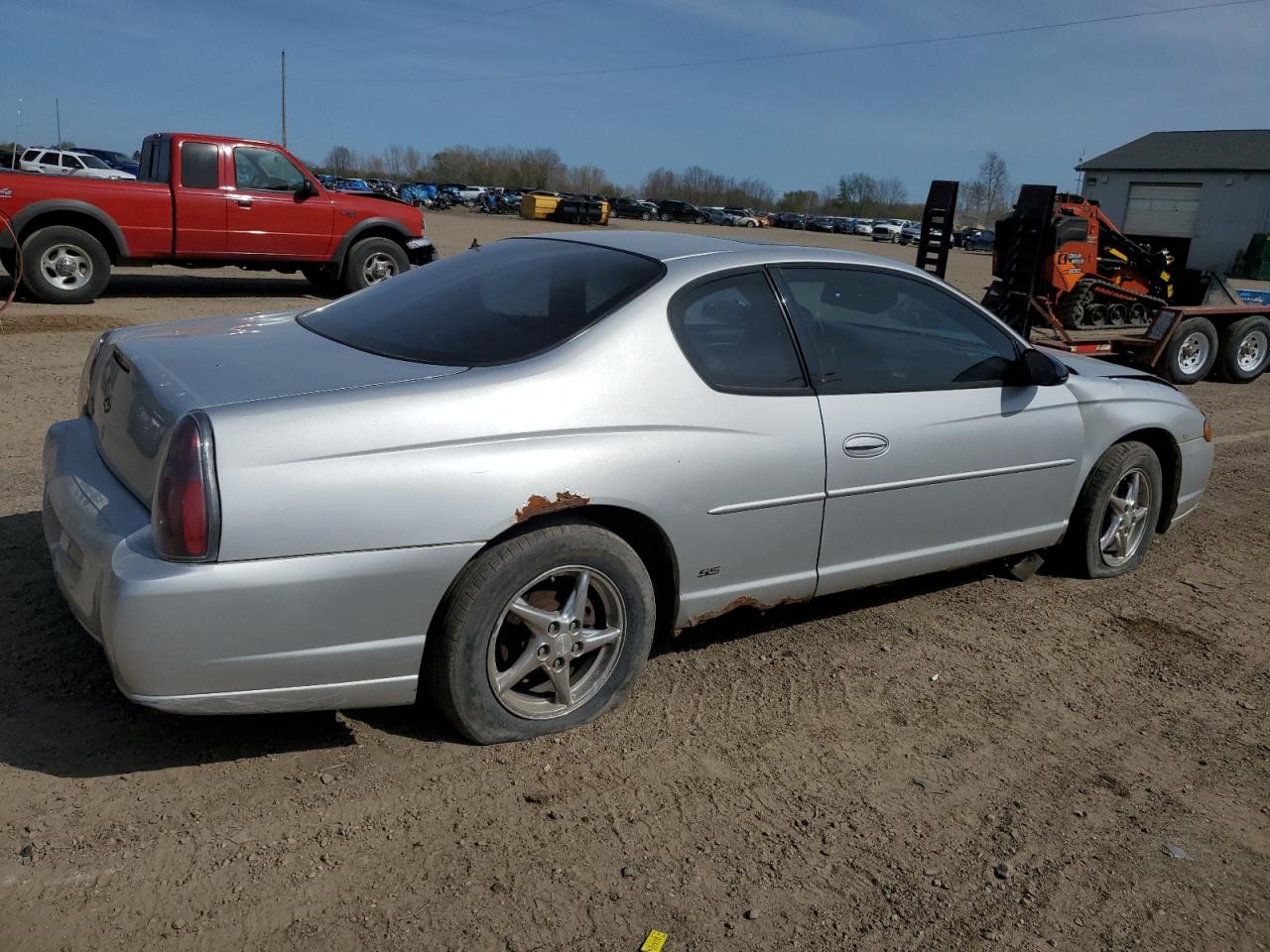 2004 Chevrolet Monte Carlo Ss silver coupe gas 2G1WX15K149404922 photo #4