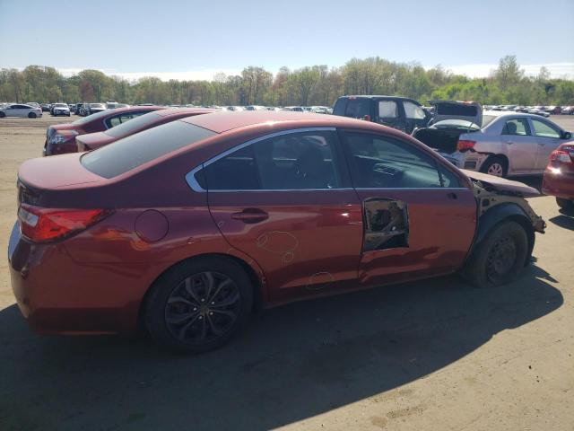  SUBARU LEGACY 2015 Red
