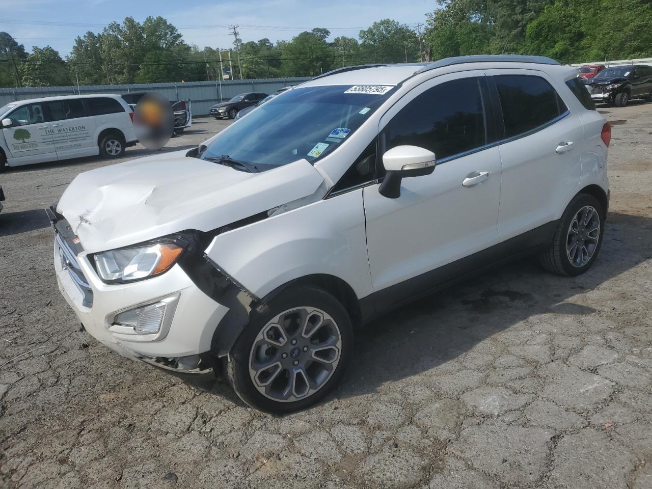 2021 Ford Ecosport Titanium за продажба в Shreveport, LA - Front End