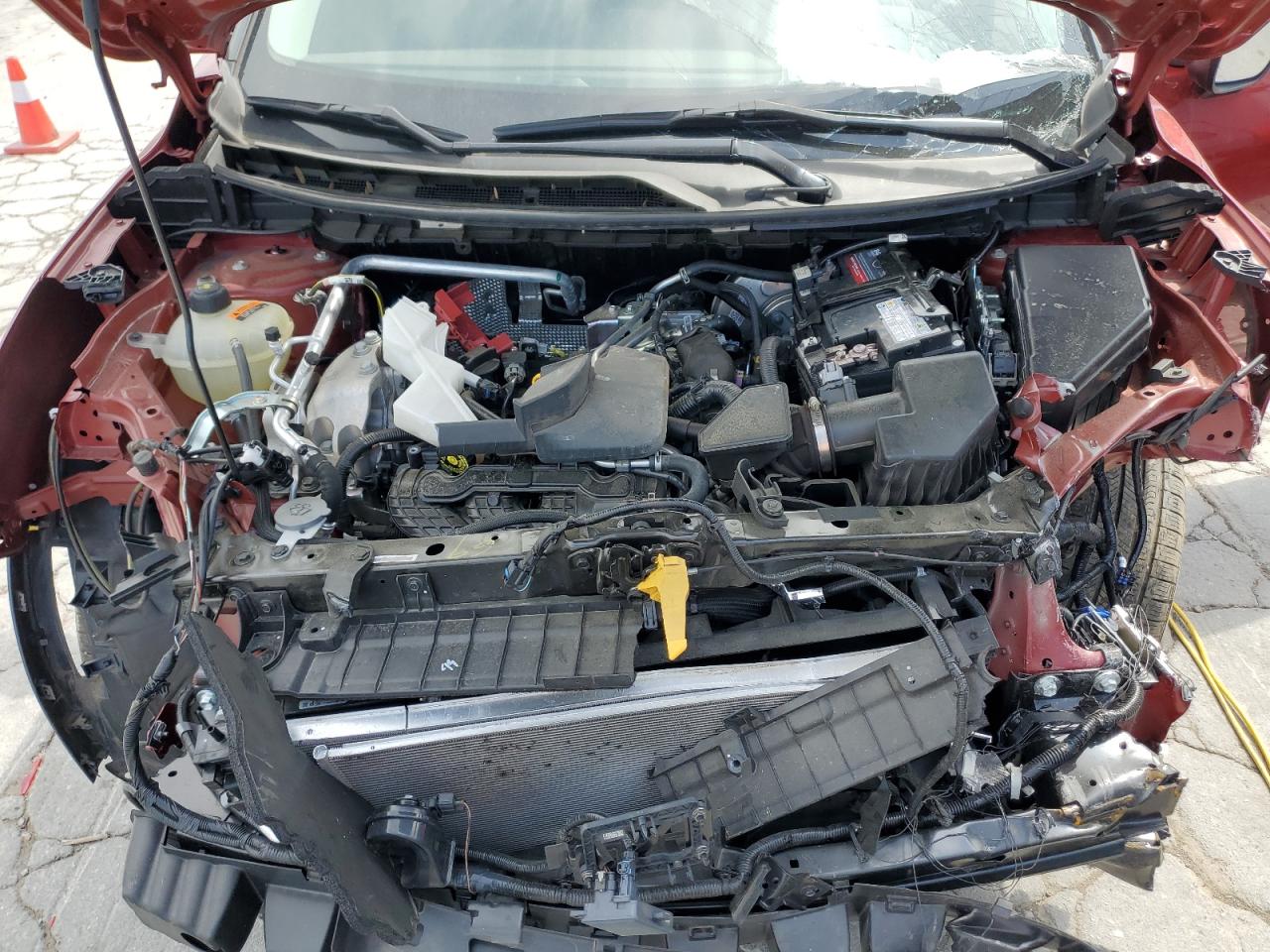 2021 Nissan Rogue S VIN: 5N1AT3AA1MC805641 Lot: 52896415