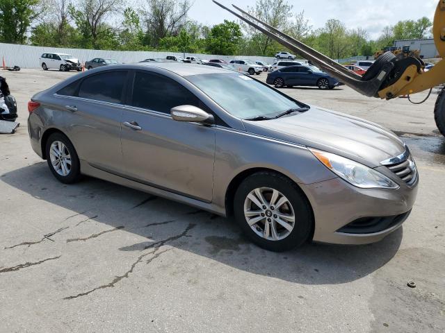  HYUNDAI SONATA 2014 Золотой