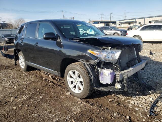  TOYOTA HIGHLANDER 2012 Czarny