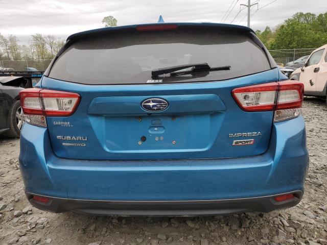  SUBARU IMPREZA 2017 Синій