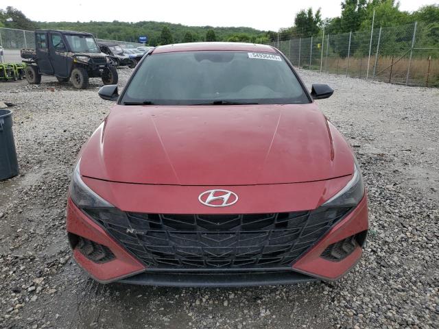  HYUNDAI ELANTRA 2022 Red
