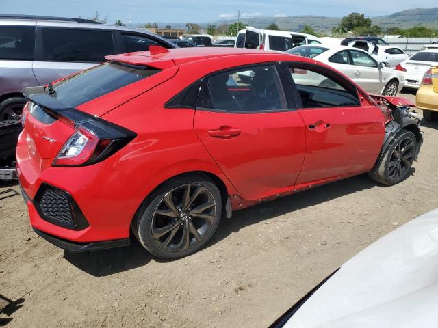  HONDA CIVIC 2019 Красный