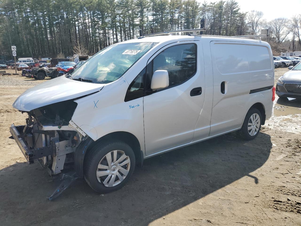 2017 Nissan Nv200 2.5S na sprzedaż w North Billerica, MA - Front End
