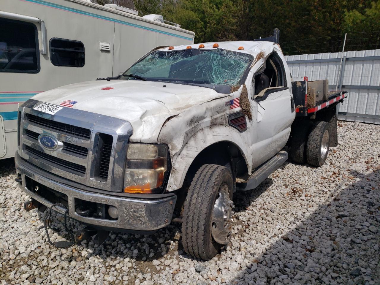 2008 Ford F550 Super Duty for Sale in West Warren, MA - Rollover
