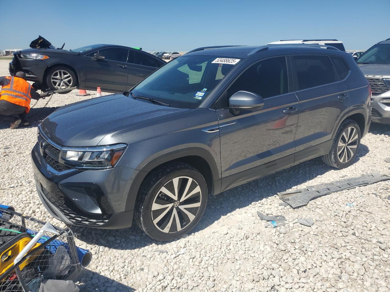 2024 Volkswagen Taos Se للبيع في Taylor، TX - Hail