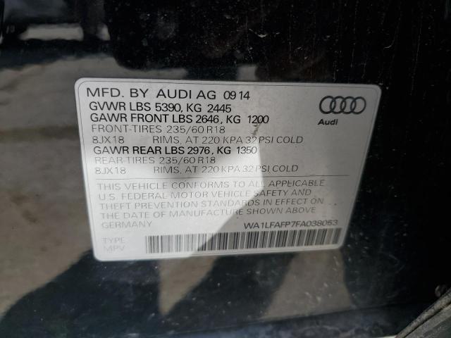 2015 AUDI Q5 PREMIUM PLUS