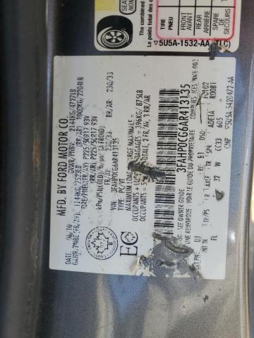2010 FORD FUSION SEL