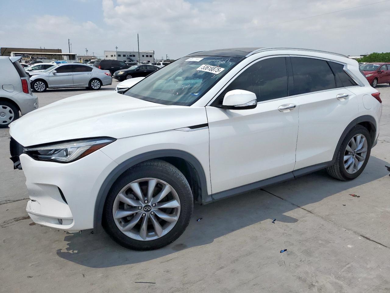 2020 Infiniti Qx50 Pure de vânzare în Grand Prairie, TX - Front End