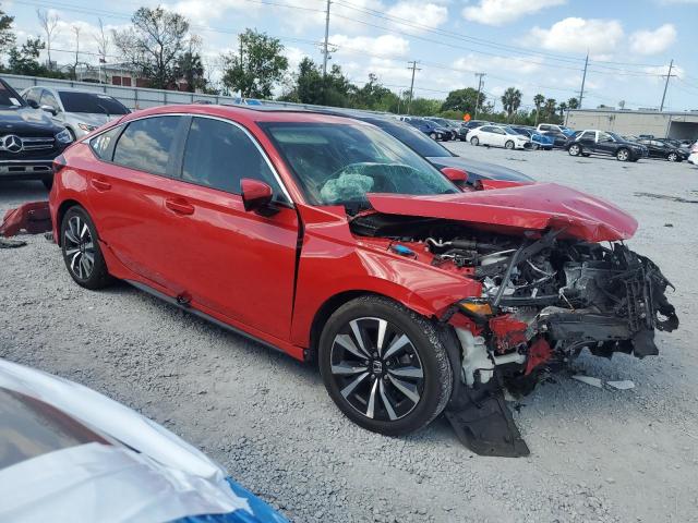  HONDA CIVIC 2022 Красный