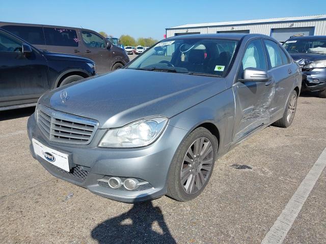 2012 MERCEDES BENZ C220 ELEGA for sale at Copart NEWBURY