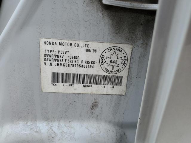 2009 HONDA FIT LX