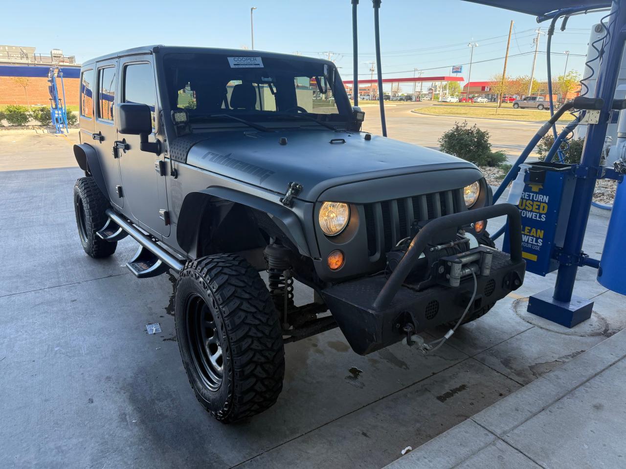 2015 Jeep Wrangler Unlimited Rubicon zu verkaufen in Oklahoma City, OK - Hail