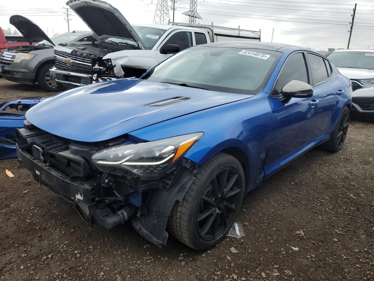 2018 Kia Stinger Gt1 zu verkaufen in Elgin, IL - Front End