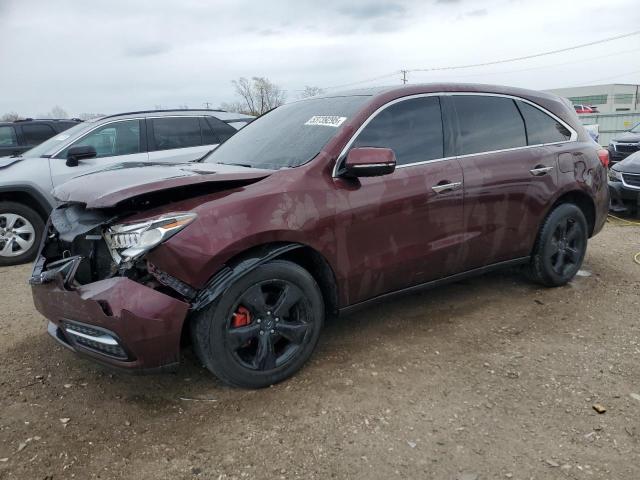  ACURA MDX 2015 Bordowy