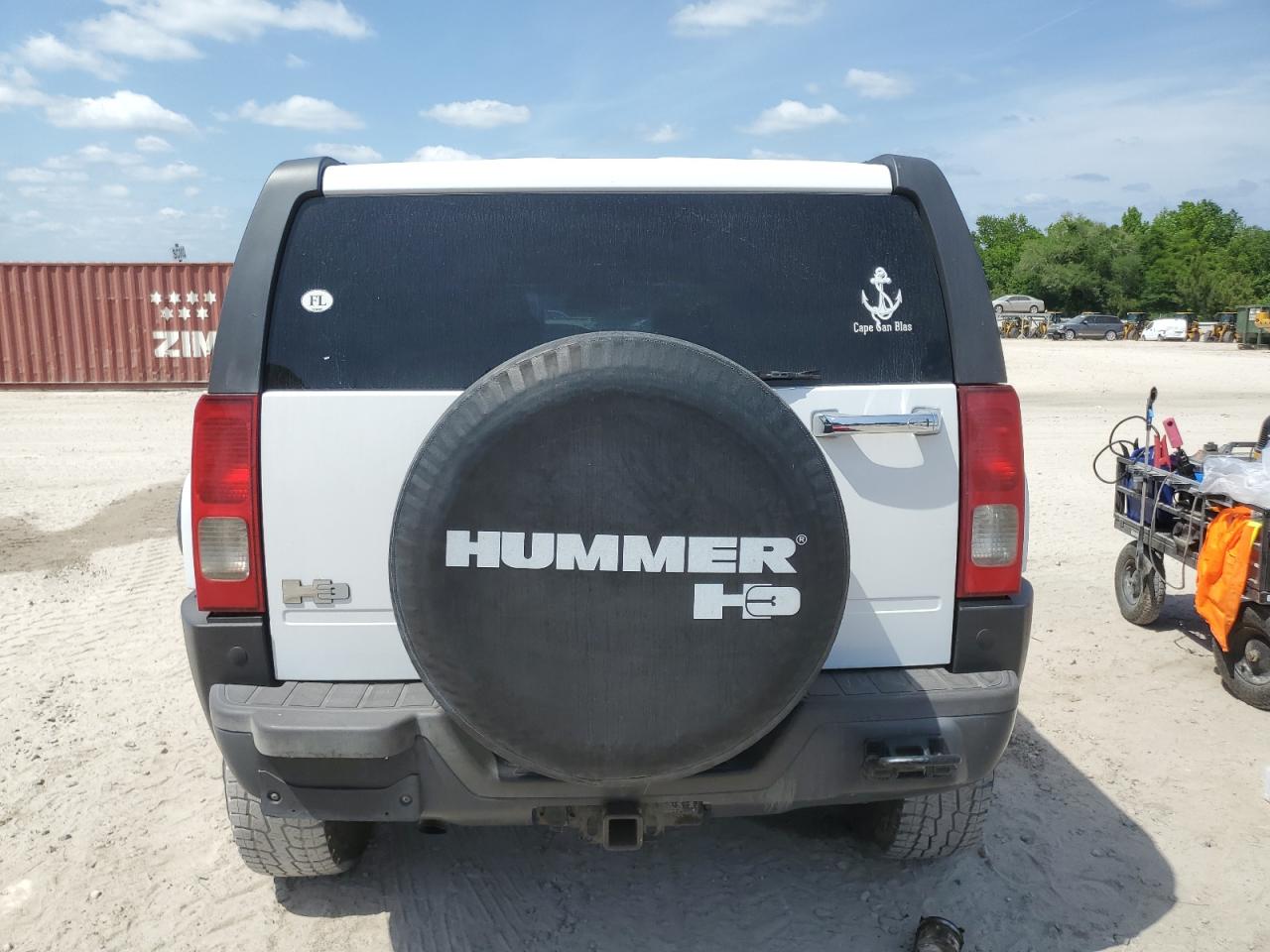 2008 Hummer H3 VIN: 5GTEN13E488149635 Lot: 54715305