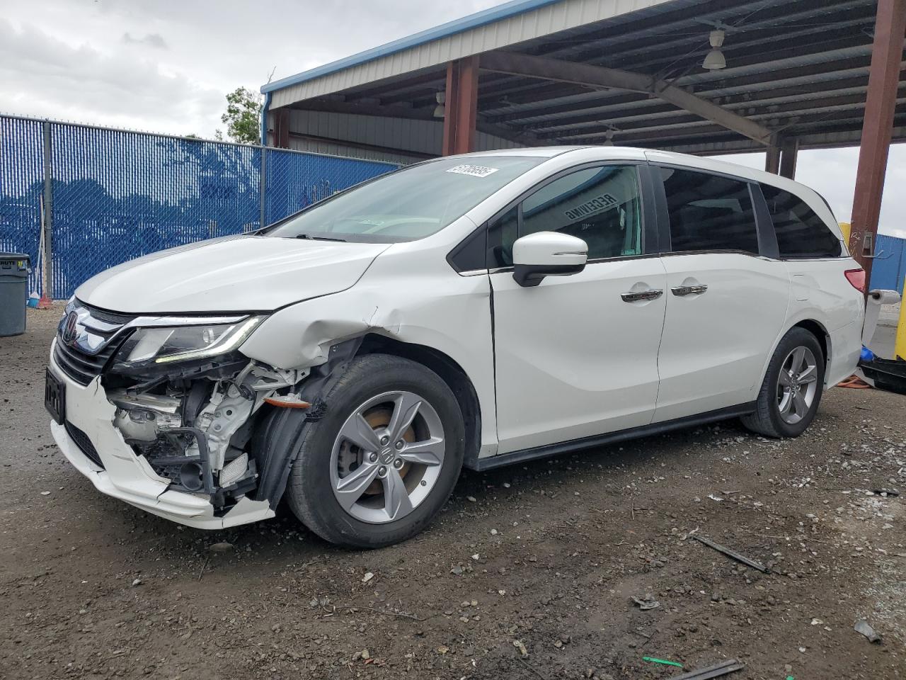 2020 Honda Odyssey Exl продається в Riverview, FL - Front End