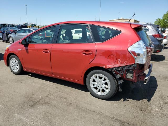  TOYOTA PRIUS 2013 Red