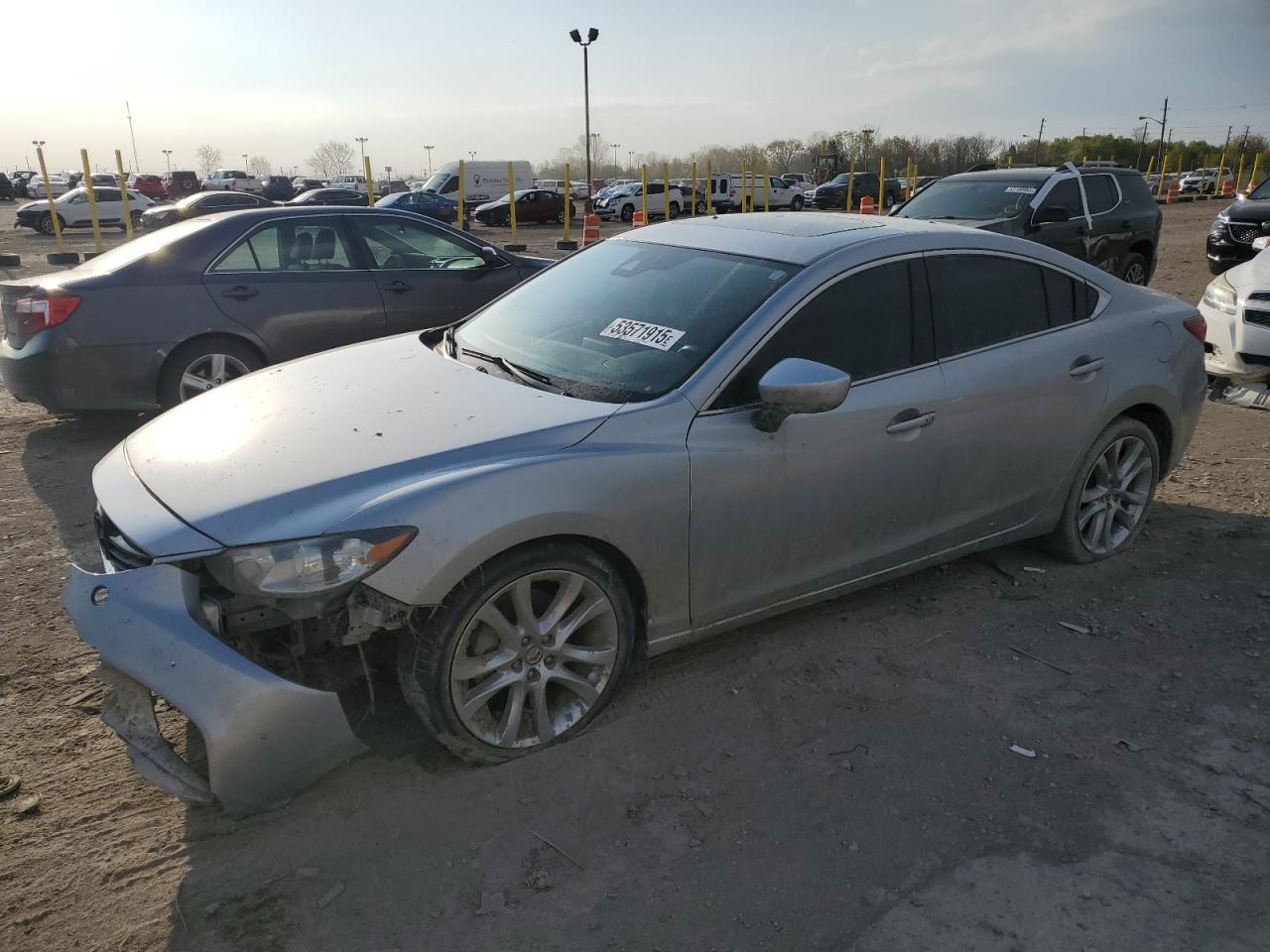 2017 Mazda 6 Touring en Venta en Indianapolis, IN - Front End