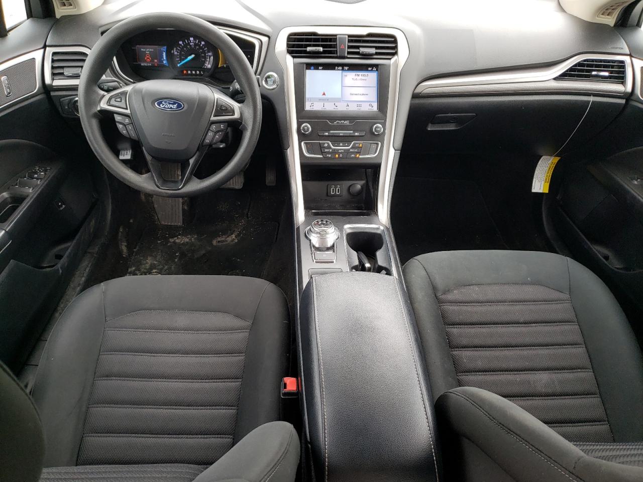 2019 Ford Fusion Se VIN: 3FA6P0LU3KR124826 Lot: 54141185