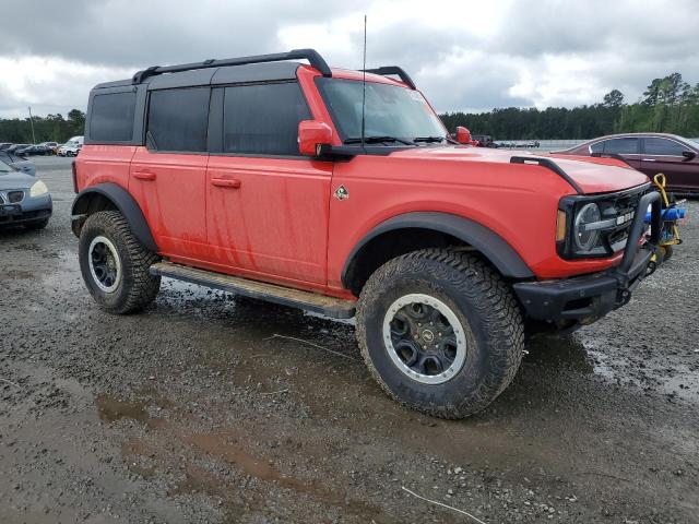  FORD BRONCO 2023 Червоний