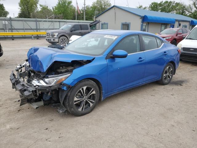  NISSAN SENTRA 2021 Синий