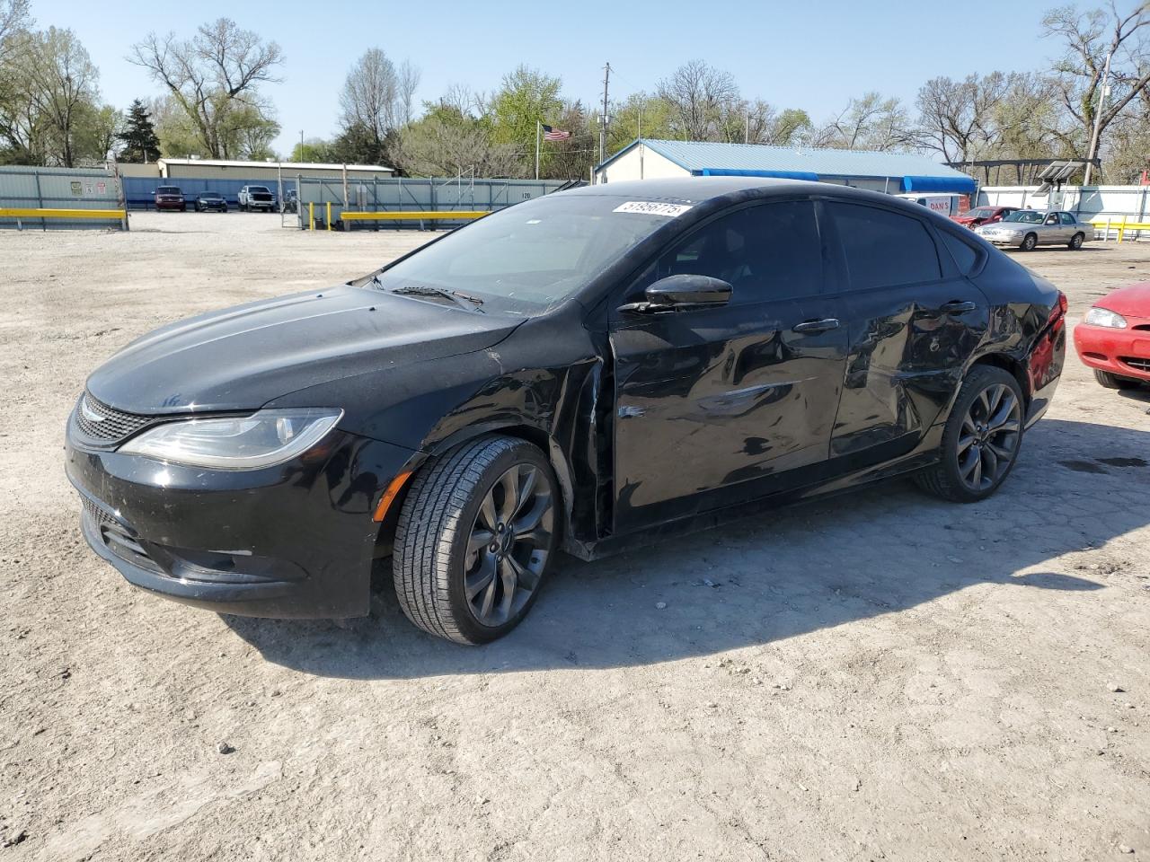 2015 Chrysler 200 S იყიდება Wichita-ში, KS - Side