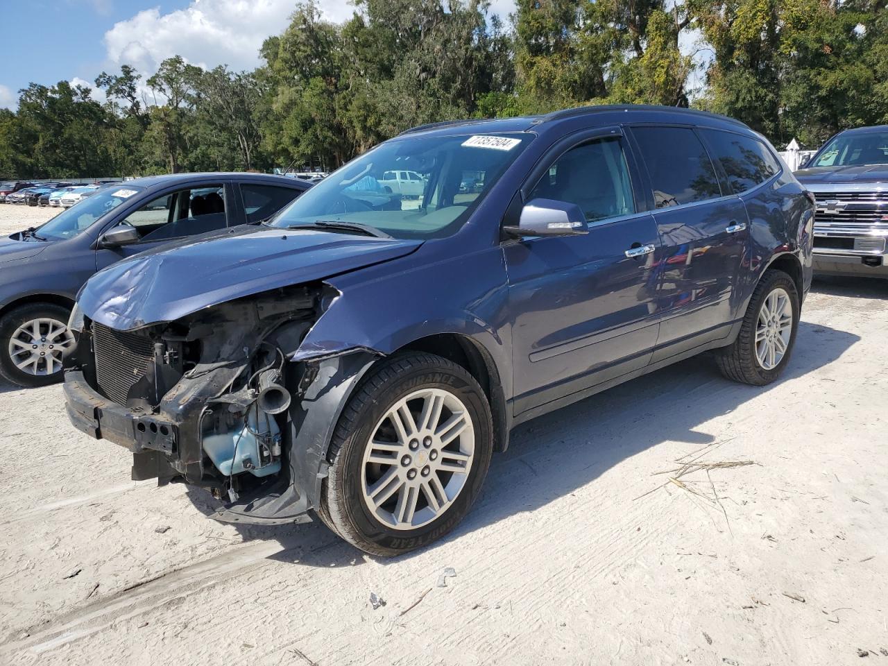 2014 Chevrolet Traverse Lt de vânzare în West Palm Beach, FL - Front End